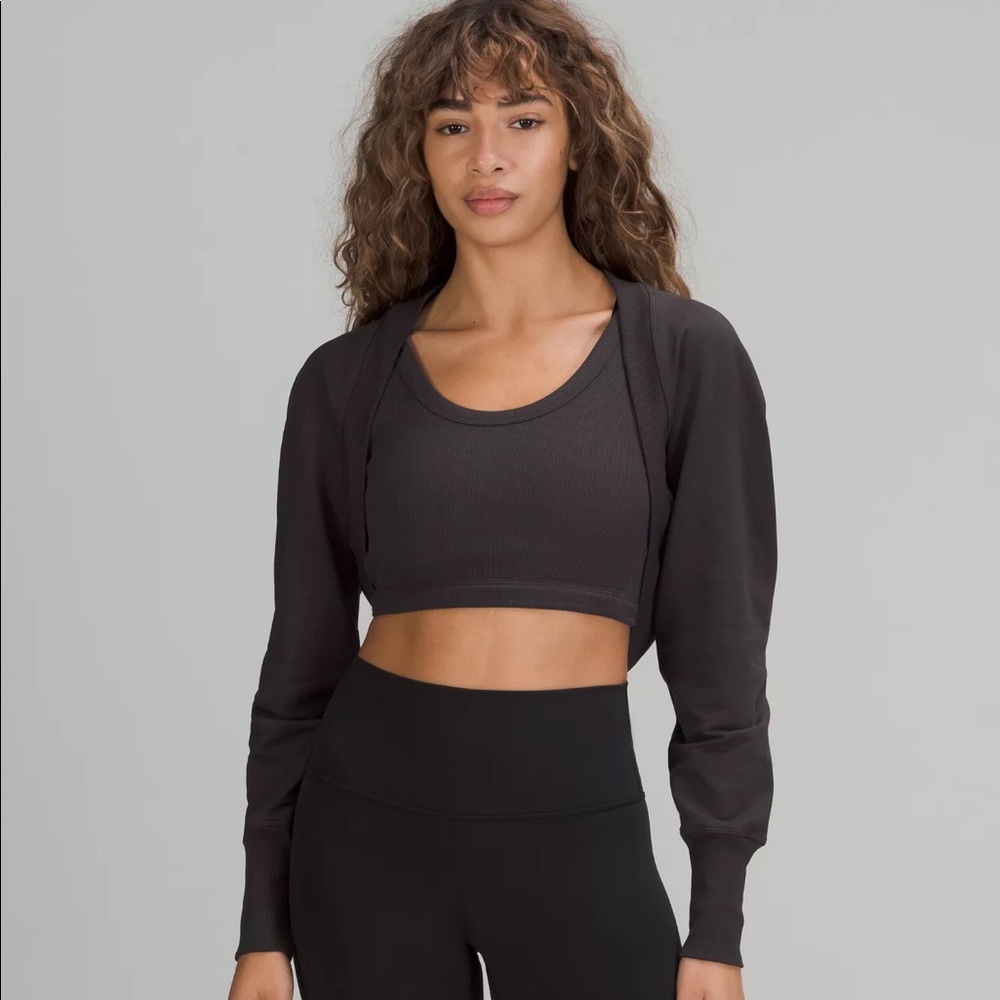 LA Long Sleeve Shrug Lululemon Size 0
